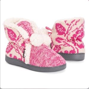 MUK LUKS Women's Lulu Slipper Boot size M 7/8